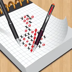Скачать взлом Tic Tac Toe Online: Mega XO  [МОД Unlocked] - полная версия apk на Андроид