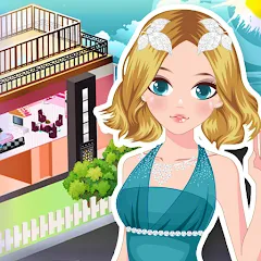 Взломанная Girl Doll House - Room Design  [МОД Unlocked] - стабильная версия apk на Андроид