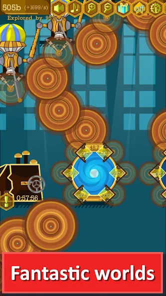 Steampunk Idle Gear Spinner (Стеампанк Идл Спиннер Фабрика)  [МОД Все открыто] Screenshot 5