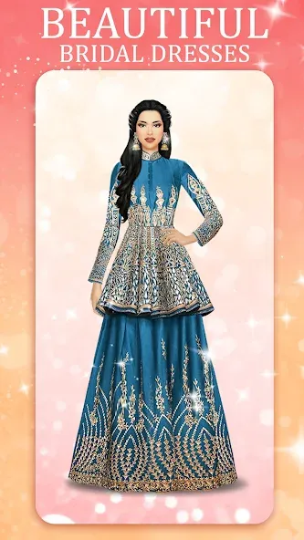 Indian Fashion Dressup Stylist  [МОД Много монет] Screenshot 1