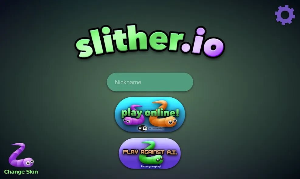 slither.io  [МОД Бесконечные монеты] Screenshot 1