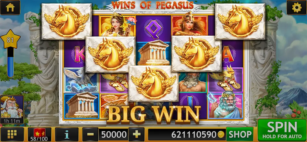 Slots of Luck: Vegas Casino (Слоты удачи)  [МОД Unlocked] Screenshot 1