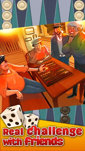 Backgammon Arena (Бэкгаммон Арена)  [МОД Mega Pack] Screenshot 2