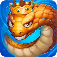 Взломанная Little Big Snake (Литл Биг Снейк)  [МОД Меню] - полная версия apk на Андроид