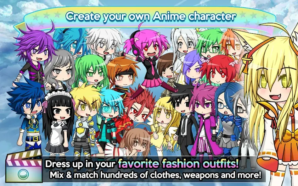 Gacha Studio (Anime Dress Up) (Гача Студио)  [МОД Меню] Screenshot 2