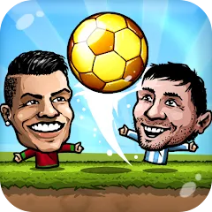 Скачать взломанную Puppet Soccer - Football  [МОД Меню] - стабильная версия apk на Андроид