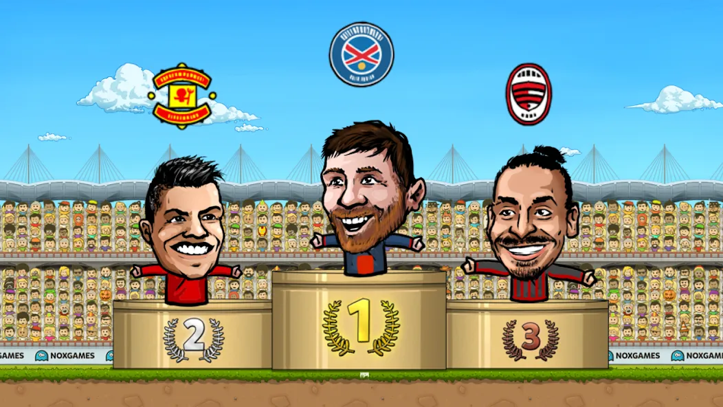 Puppet Soccer: Champs League (Паппет Соккер)  [МОД Меню] Screenshot 4