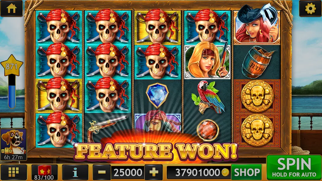 Vegas Slots Galaxy (Вегас Слотс Гэлэкси)  [МОД Бесконечные деньги] Screenshot 5