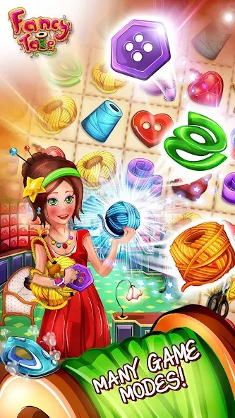 Fancy Tale:Fashion Puzzle Game (Фэнси Тейл)  [МОД Menu] Screenshot 2