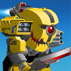 Скачать взломанную Super Mechs (Супер Мехи)  [МОД Mega Pack] - последняя версия apk на Андроид