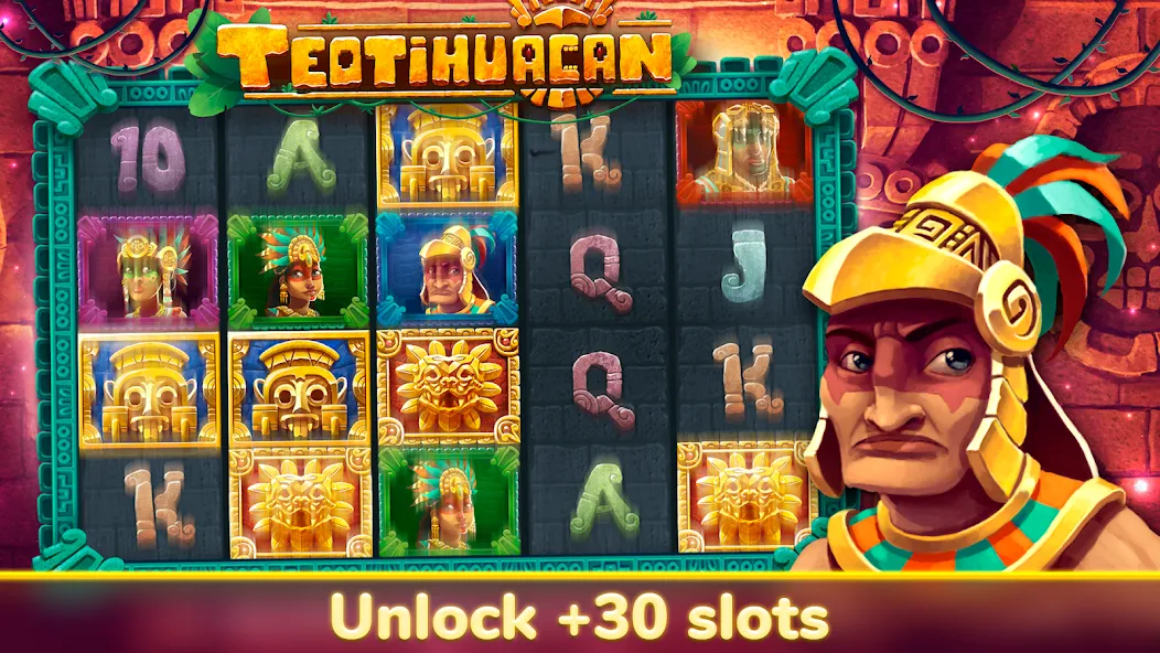 Akamon Slots - Casino Videoslo (Акамон Слотс)  [МОД Все открыто] Screenshot 4