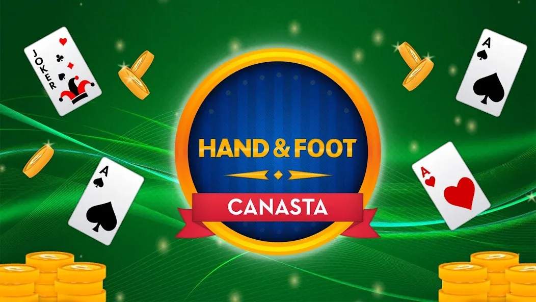 Hand and Foot Canasta  [МОД Menu] Screenshot 1