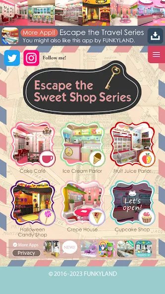 Escape the Sweet Shop Series (Эксперименты в кондитерской серии)  [МОД Mega Pack] Screenshot 1