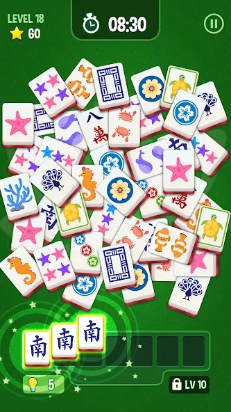 Mahjong Triple 3D -Tile Match (Маджонг Трипл 3Д)  [МОД Mega Pack] Screenshot 4