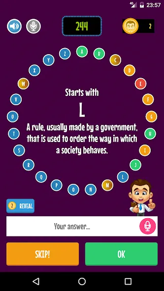 Alphabet Game (Пасапалабра)  [МОД Много денег] Screenshot 2