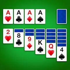 Взломанная Solitaire - Classic Card Games  [МОД Unlocked] - последняя версия apk на Андроид