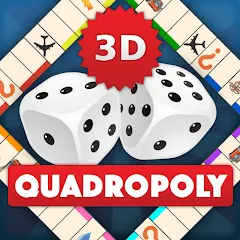 Взлом Quadropoly - Monopolist Tycoon  [МОД Много монет] - полная версия apk на Андроид