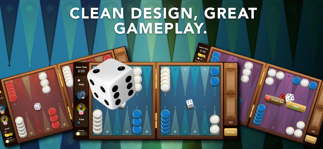 Backgammon Classic + Online  [МОД Unlocked] Screenshot 3