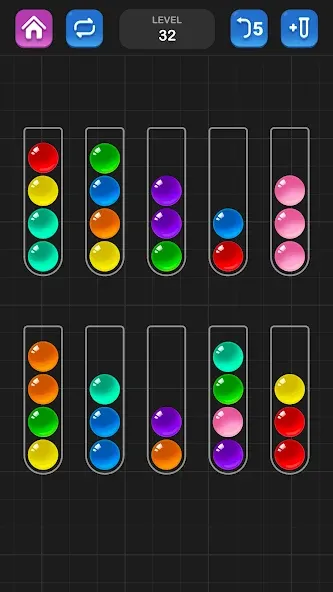 Ball Sort Puzzle - Color Game  [МОД Все открыто] Screenshot 4