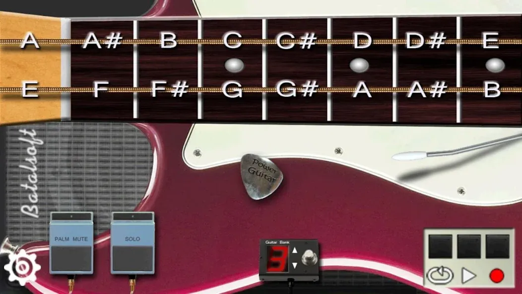 Power guitar HD  [МОД Много монет] Screenshot 1