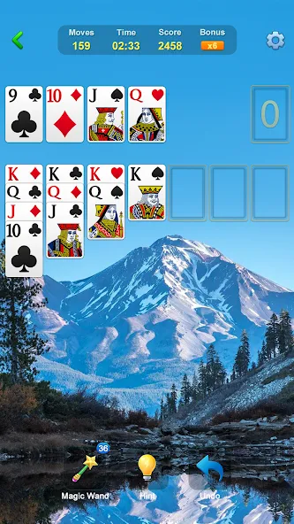 Solitaire - Classic Card Games  [МОД Много монет] Screenshot 5