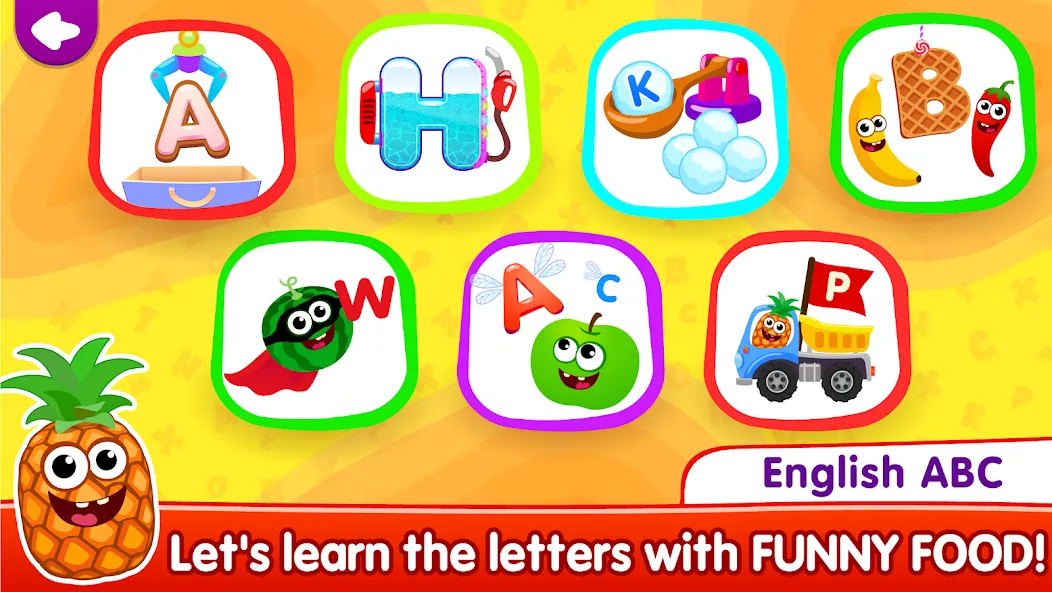 ABC kids! Alphabet learning!  [МОД Меню] Screenshot 1