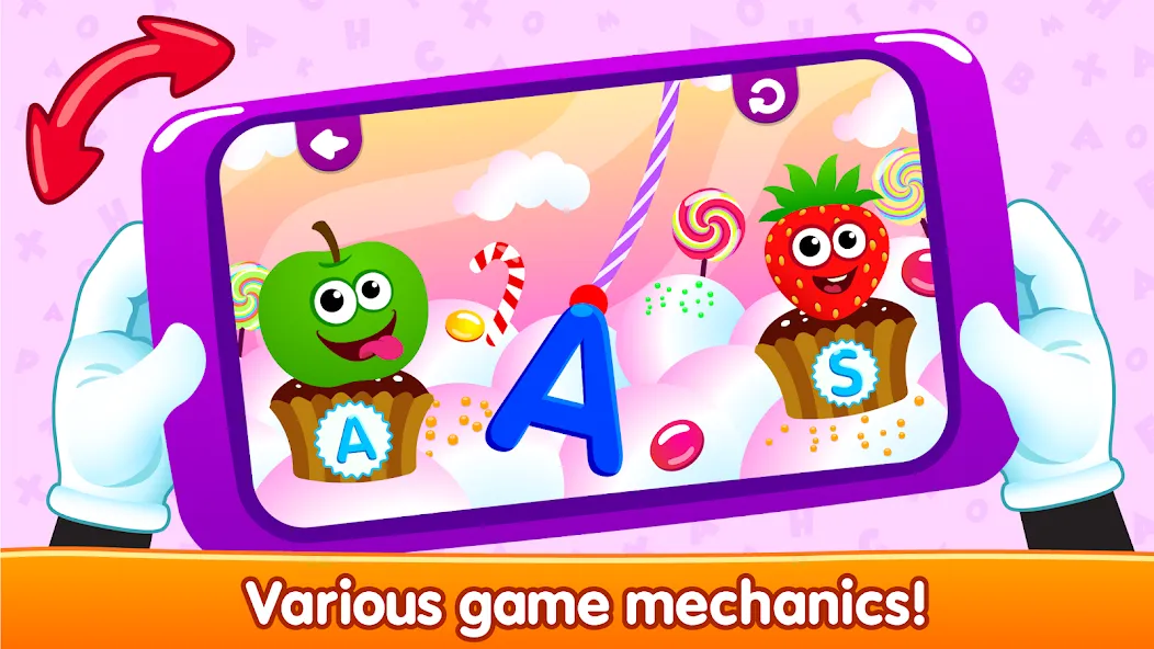 ABC kids! Alphabet learning!  [МОД Меню] Screenshot 5