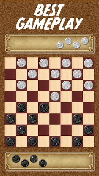 Checkers - Damas  [МОД Меню] Screenshot 2
