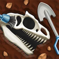 Взломанная Dino Quest: Dig Dinosaur Game (Дино Квест)  [МОД Menu] - полная версия apk на Андроид