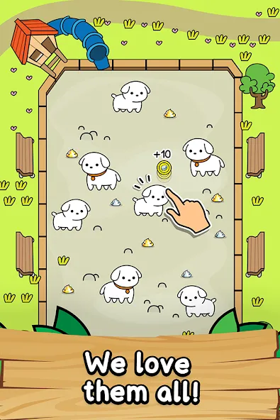 Dog Evolution: Idle Merge Game (Дог Эволюшн)  [МОД Бесконечные деньги] Screenshot 2