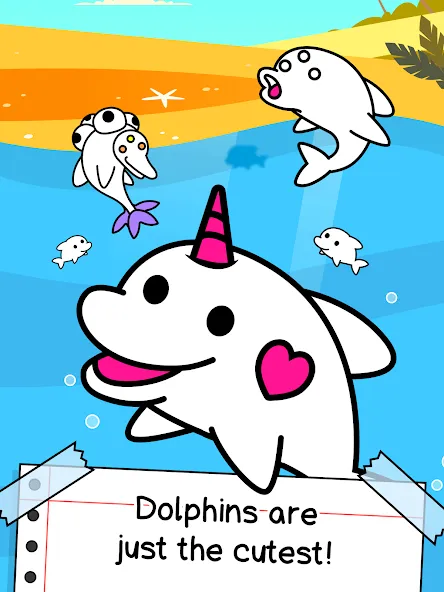 Dolphin Evolution: Idle Mutant (Дольфин эволюшн)  [МОД Unlimited Money] Screenshot 5