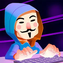 Скачать взлом Hacking Hero: Hacker Clicker (Хакинг герой)  [МОД Mega Pack] - стабильная версия apk на Андроид