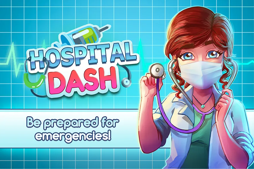 Hospital Dash Tycoon Simulator (Хоспиталь Даш Тайкун Симулятор)  [МОД Меню] Screenshot 1