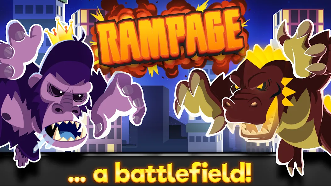 UFB Rampage: Monster Fight (УФБ Рэмпейдж)  [МОД Меню] Screenshot 2