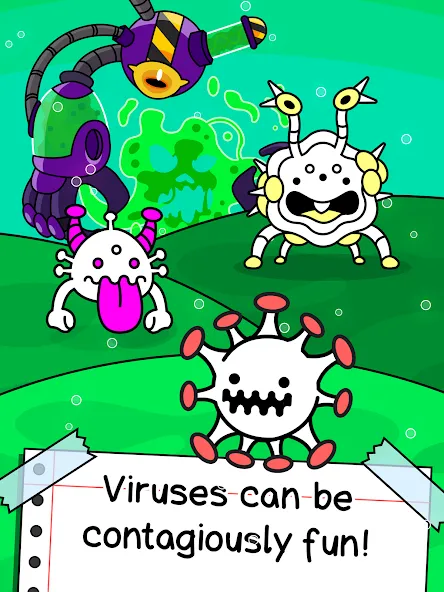 Virus Evolution: Merge Game (Вирус Эволюшн)  [МОД Много денег] Screenshot 5