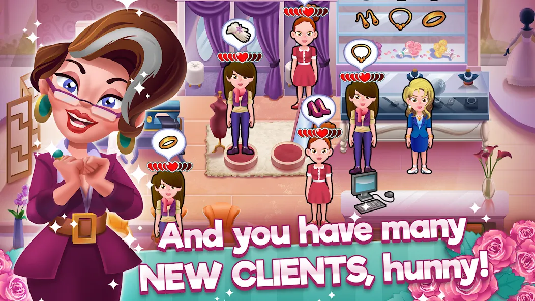 Wedding Salon Dash Bridal Shop (Свадебный салон Дэш Бутик невест)  [МОД Unlimited Money] Screenshot 2