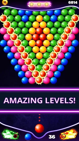 Bubble Shooter Classic (Бабл Шутер Классик)  [МОД Unlimited Money] Screenshot 3