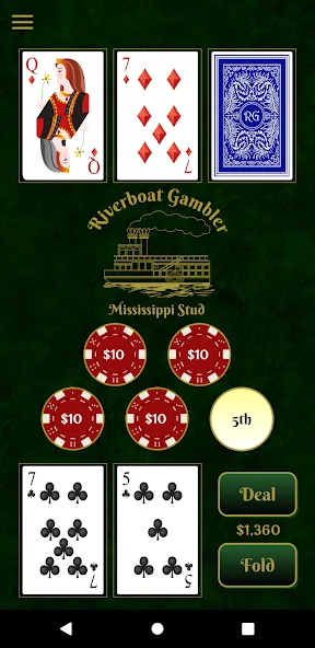 Riverboat Gambler (Ривербоат Гэмблер)  [МОД Много денег] Screenshot 2