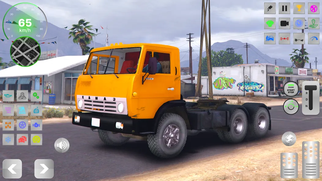 KAMAZ: Ultimate Russian Truck  [МОД Бесконечные монеты] Screenshot 3