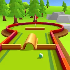 Скачать взлом Mini Golf Game - Putt Putt 3D (Мини Гольф Челлендж)  [МОД Много монет] - полная версия apk на Андроид