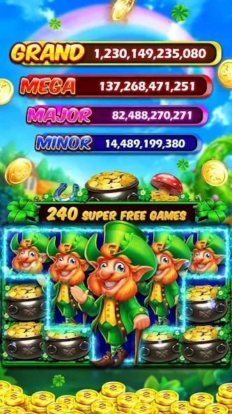 Clubillion Vegas Casino Slots (Клабиллион Вегас Казино Слотс)  [МОД Бесконечные монеты] Screenshot 1