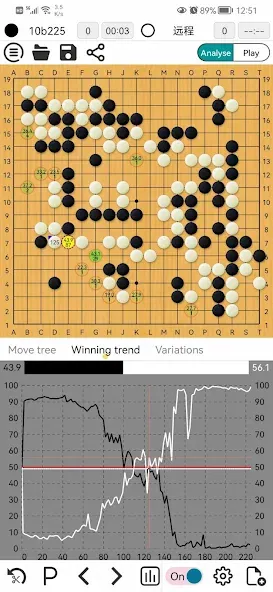 AhQ Go - Strongest Go Game AI (АхКу Го)  [МОД Mega Pack] Screenshot 3