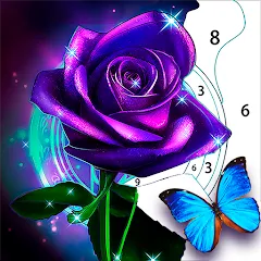 Взломанная Color Master - Color by Number (Колор Мастер Про)  [МОД Много денег] - последняя версия apk на Андроид
