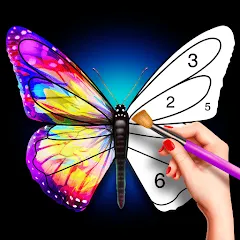 Взломанная Tap Color Pro: Color By Number (Тап Колор Про)  [МОД Бесконечные деньги] - стабильная версия apk на Андроид