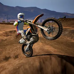 Скачать взломанную Dirt MX Bikes KTM Motocross 3D (Дирт МХ Байкс КТМ Мотокросс 3Д)  [МОД Unlocked] - полная версия apk на Андроид