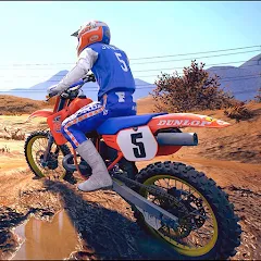 Взлом Enduro Motocross Dirt MX Bikes (Эндуро Мотокросс Грязь МХ Мотоциклы)  [МОД Unlocked] - полная версия apk на Андроид