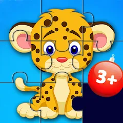 Скачать взломанную Kids puzzles - 3 and 5 years  [МОД Бесконечные монеты] - полная версия apk на Андроид