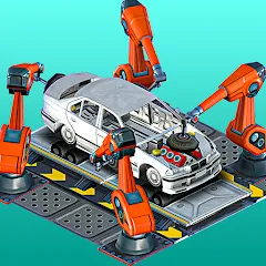 Взлом Car Factory Simulator  [МОД Menu] - последняя версия apk на Андроид