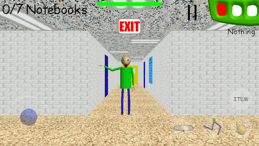 Baldi's Basics Classic  [МОД Много монет] Screenshot 1