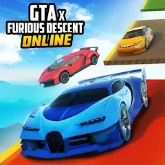 Взломанная GTAx Furious Descent (х Яростное Снижение)  [МОД Menu] - последняя версия apk на Андроид